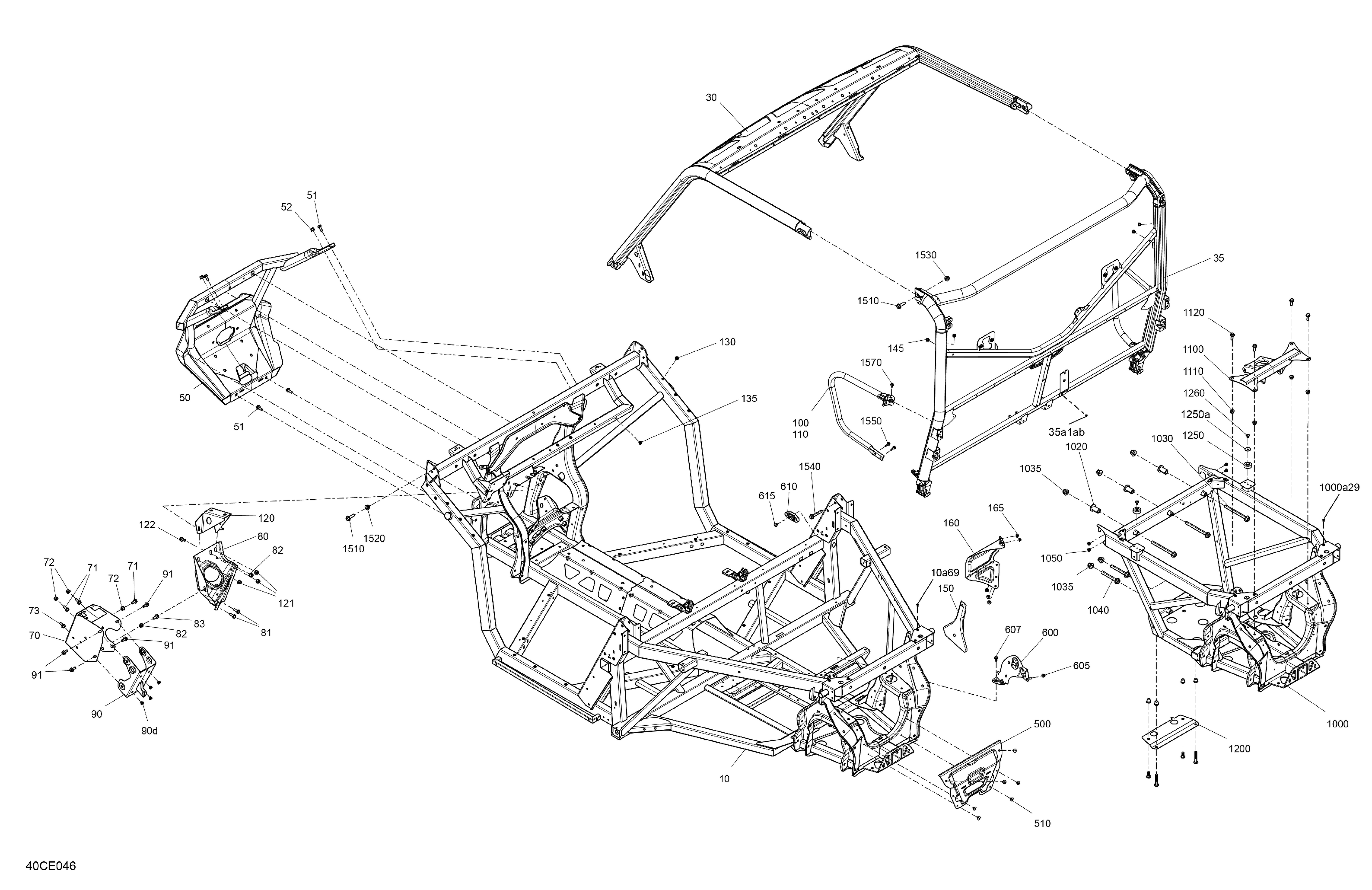 06 CHASSIS SYSTEME POUR TRAXTER 6X6 HD10 DPS VERT ESCADRON 2025