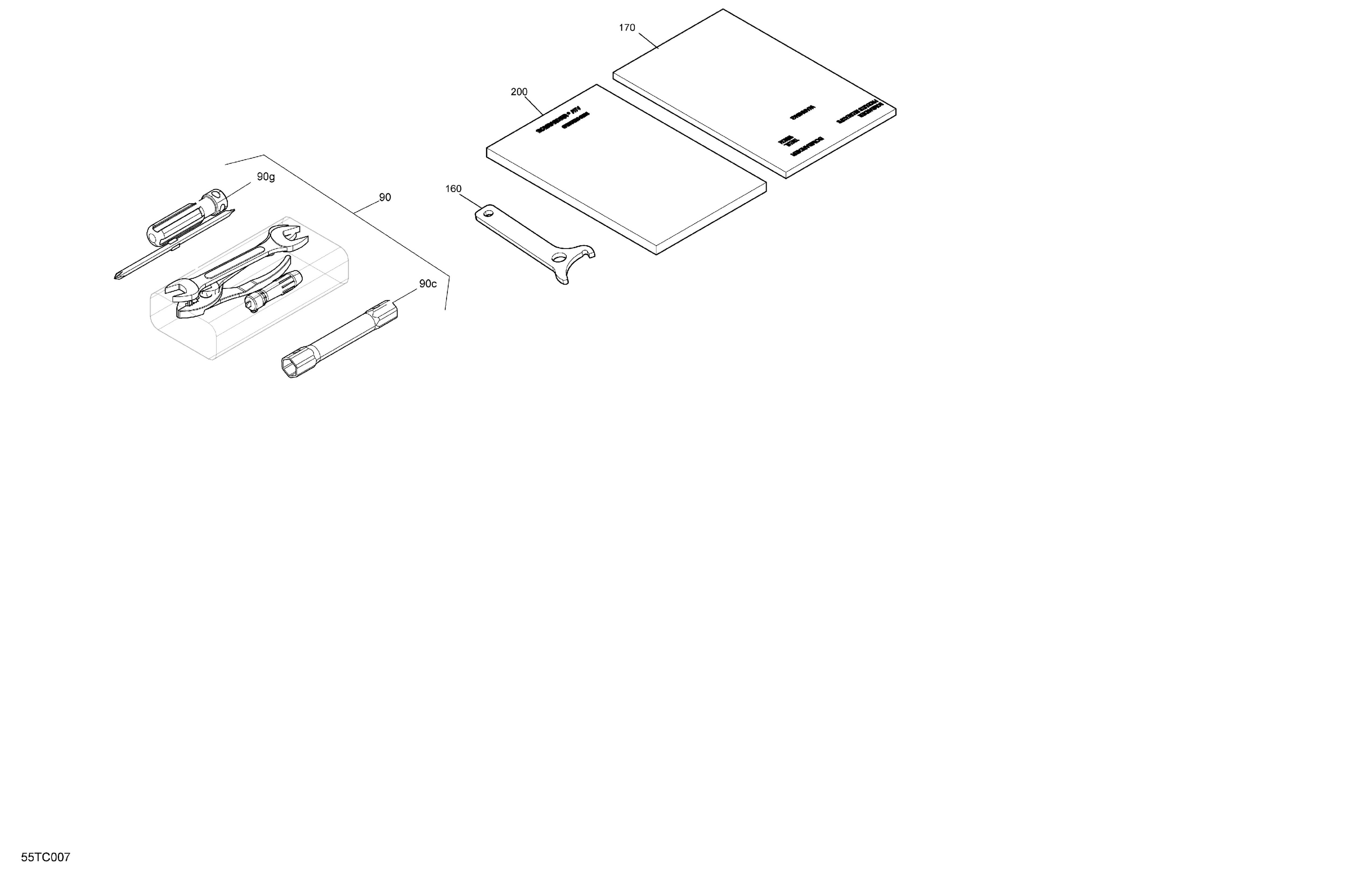 07 CARROSSERIE PLATEAU DE RANGEMENT AVANT POUR OUTLANDER MAX XU 1000 VERT BOREAL 6X6 2023