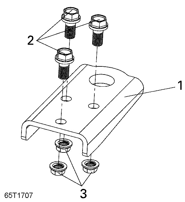 09 ATTELAGE POUR DS 250 2X4 JAUNE 2006