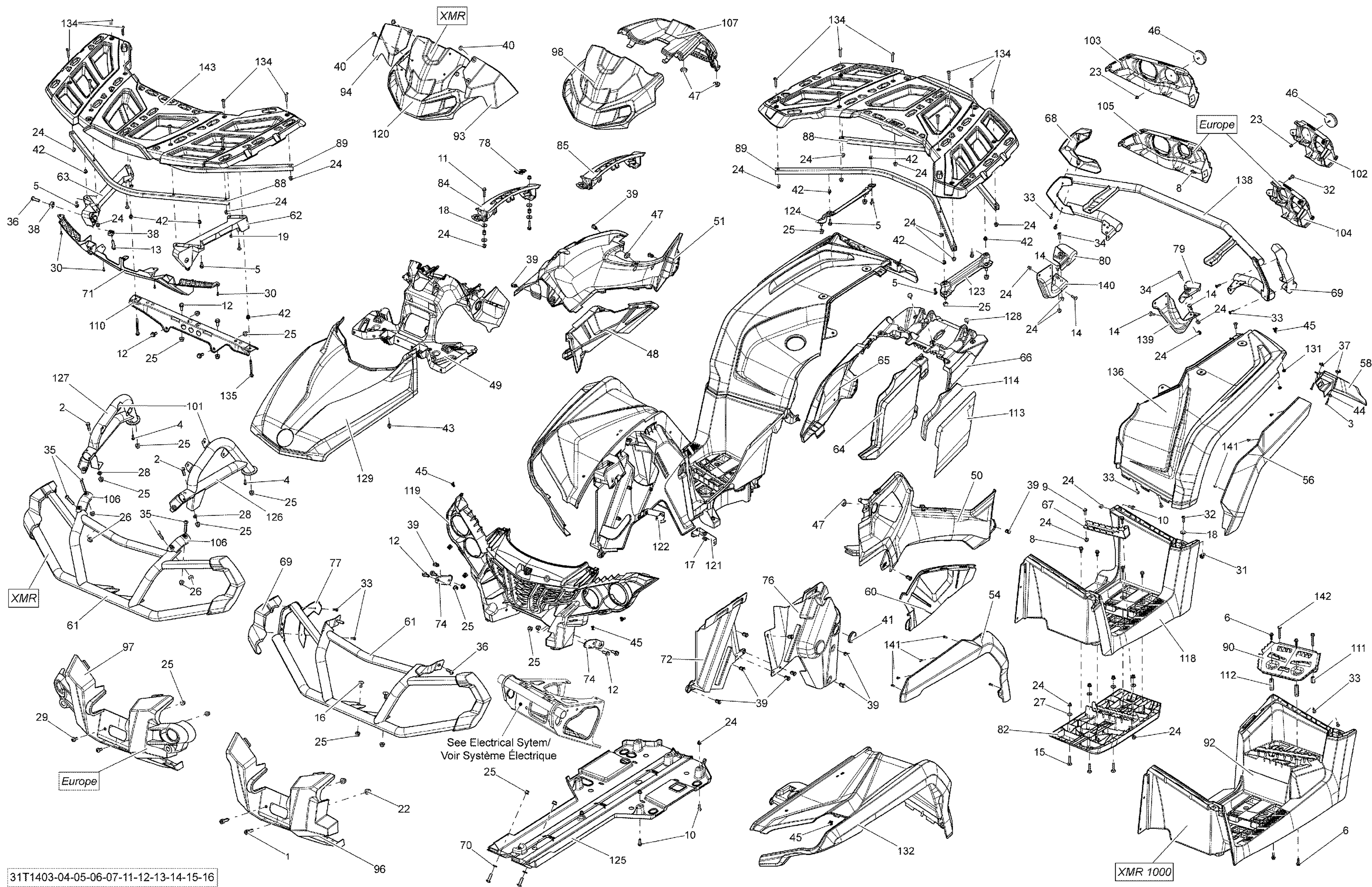 09 CARROSSERIE ET ACCESSOIRES POUR OUTLANDER DPS GRIS 2014