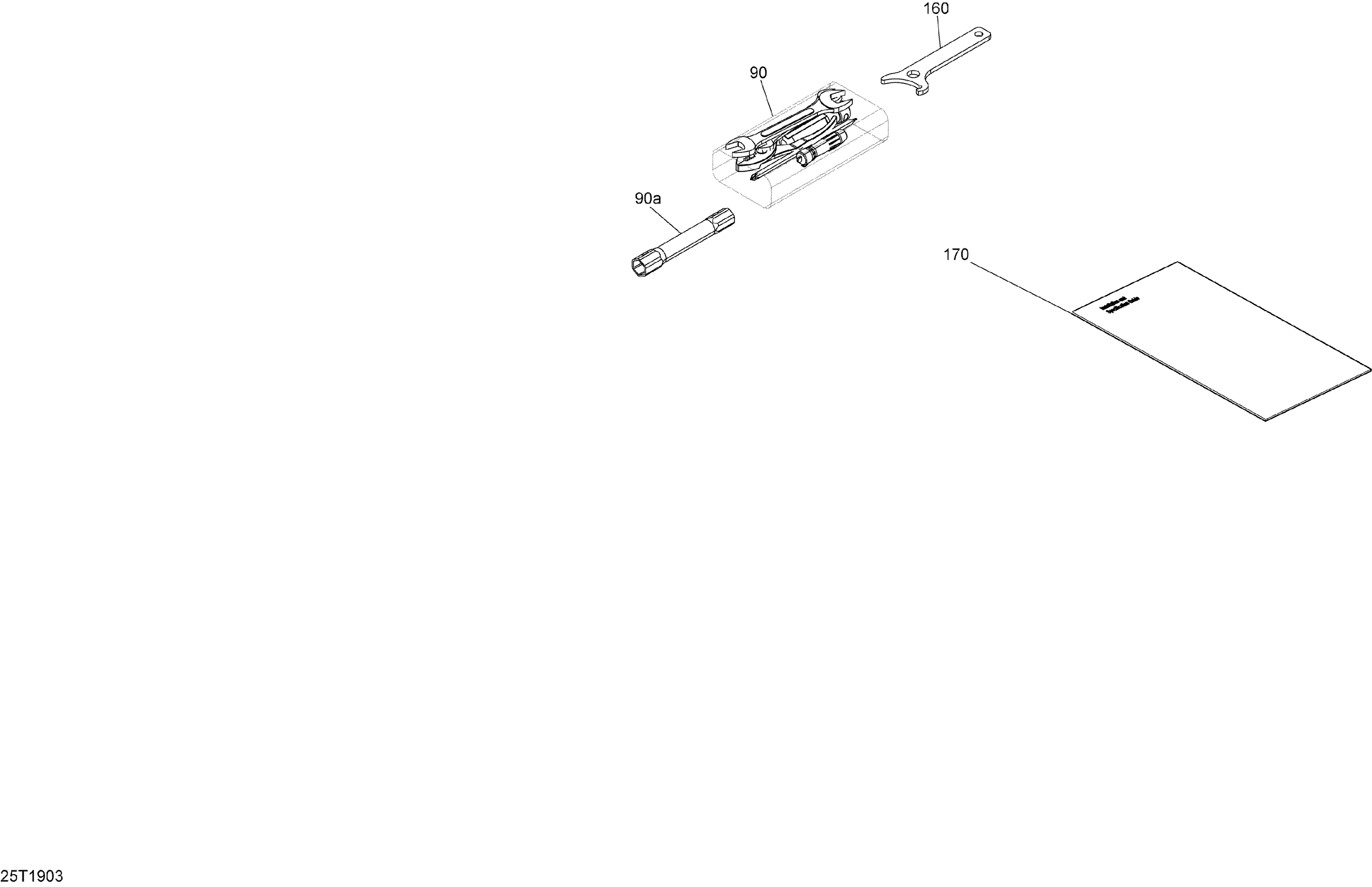 09 RANGEMENT AVANT POUR OUTLANDER 6X6 1000 EFI PRO MAGNESIUM PUR 2020