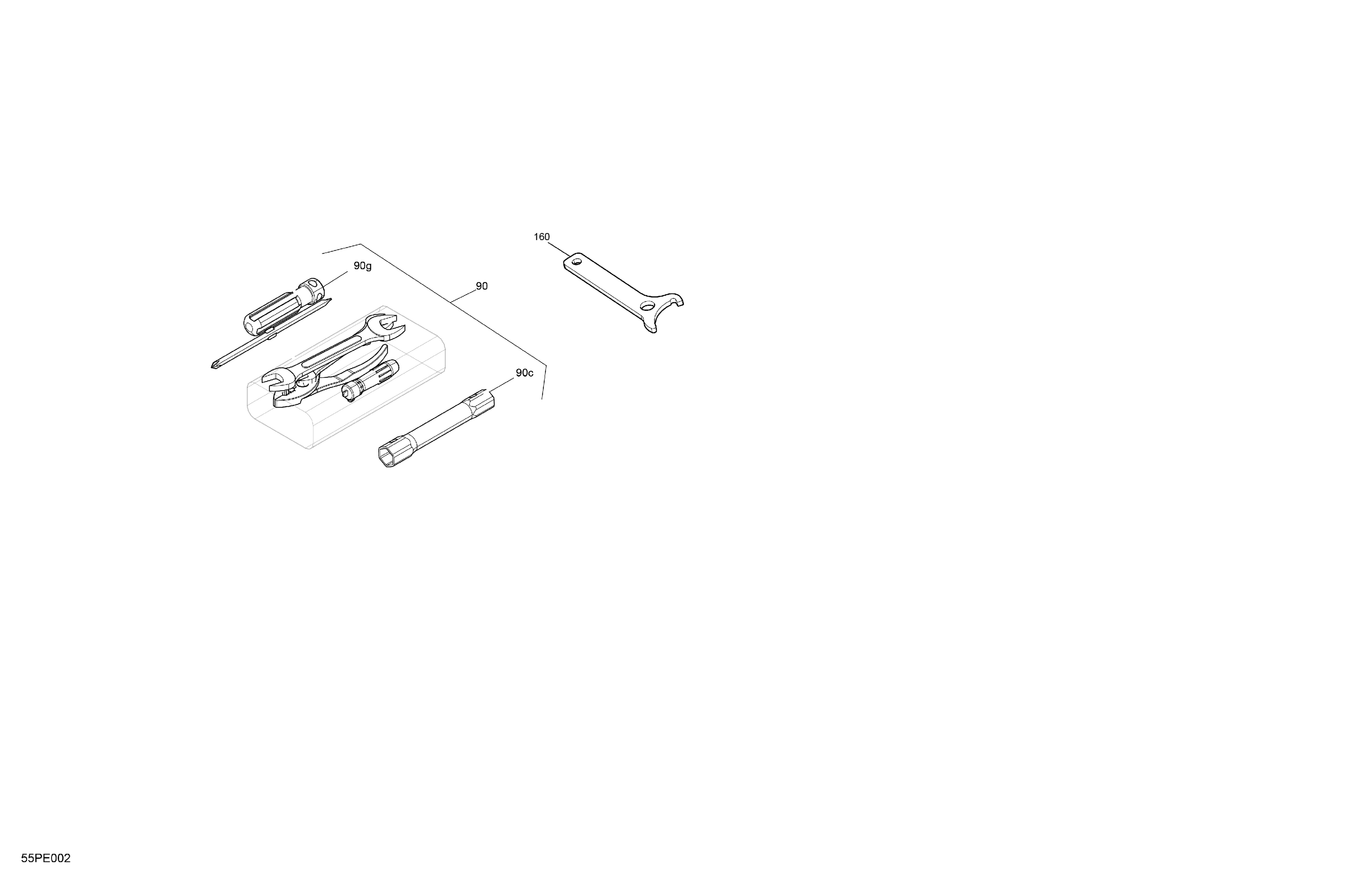 07 CARROSSERIE PLATEAU DE RANGEMENT AVANT POUR OUTLANDER 1000 EFI 6X6 XU MAGNESIUM PUR 2021