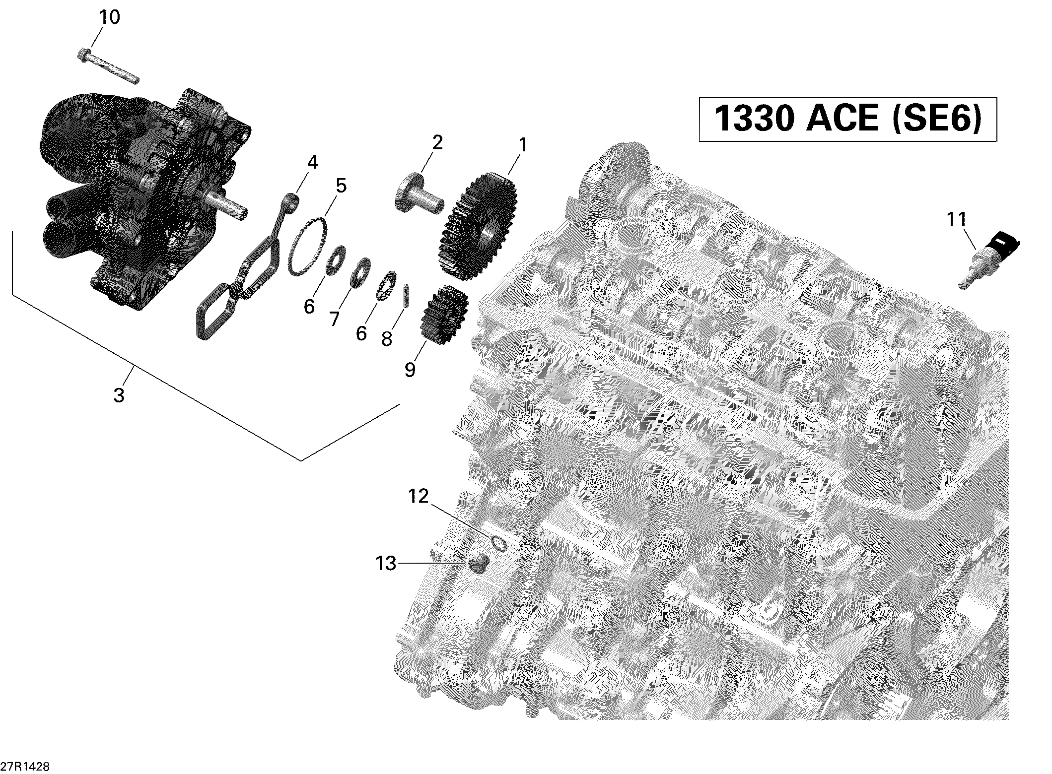 01 REFROIDISSEMENT MOTEUR POUR SPYDER RT LIMITED SE6 BLACK 2014