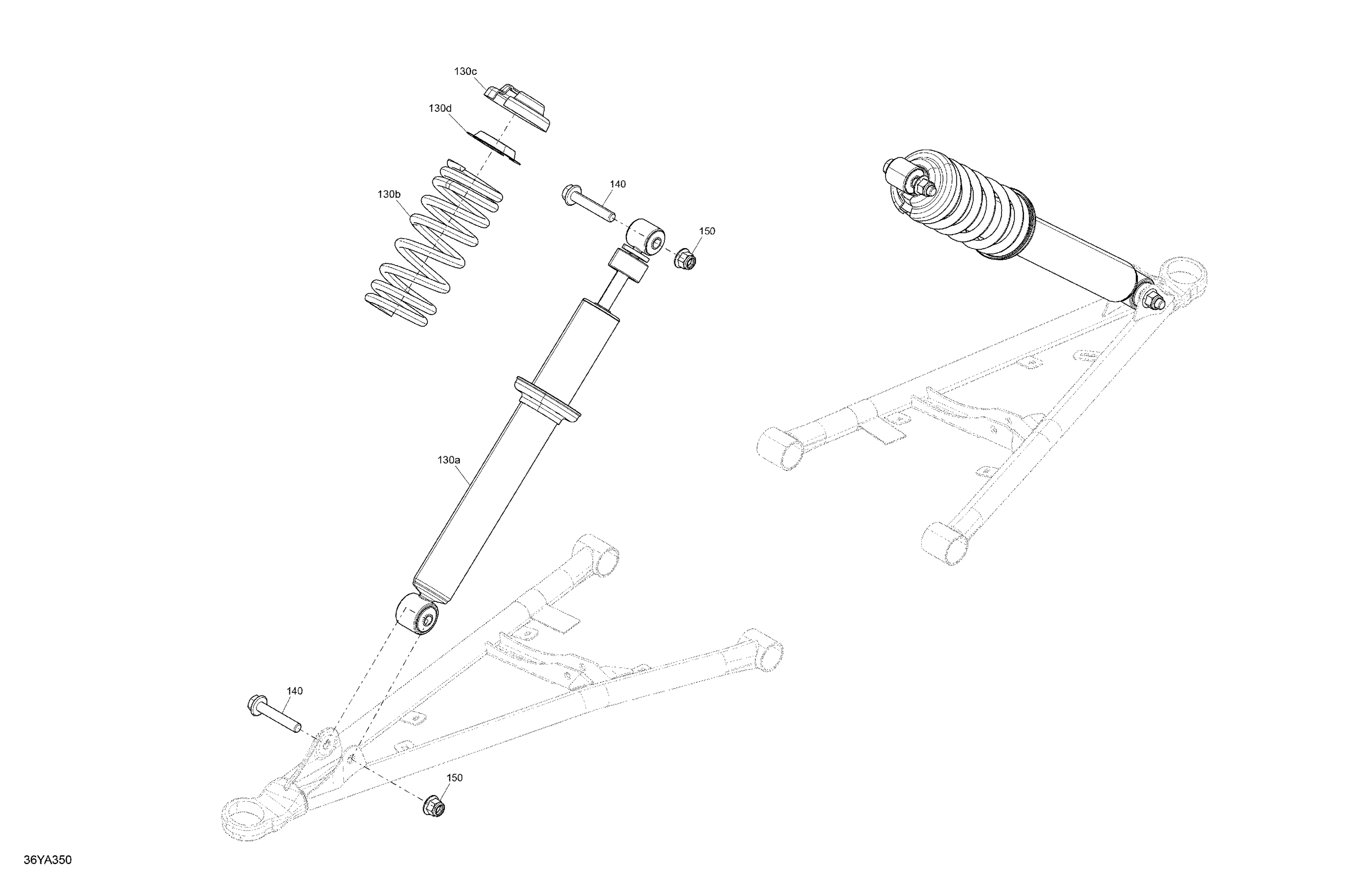 05 SUSPENSION AMORTISSEURS AVANT POUR SPYDER RT LIMITED CHROME EDITION SE6 DEEP MARSALA 2021