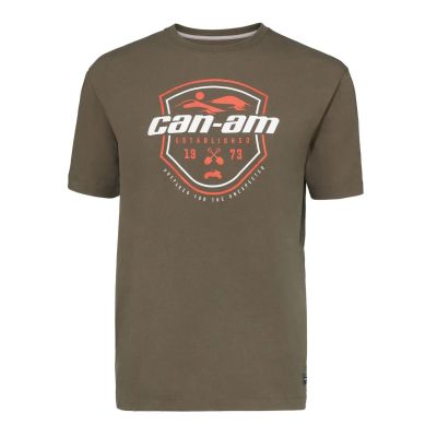 T-SHIRT CAN-AM "PREPPER" KAKI