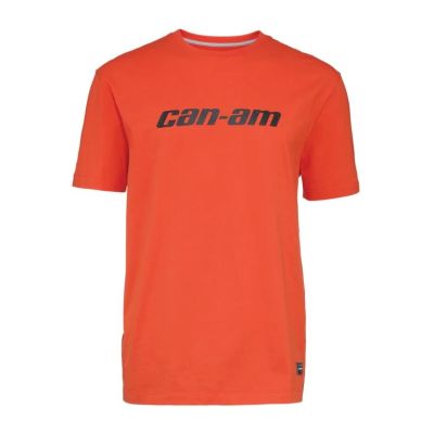 T-SHIRT HOMME CAN-AM "SIGNATURE" ORANGE