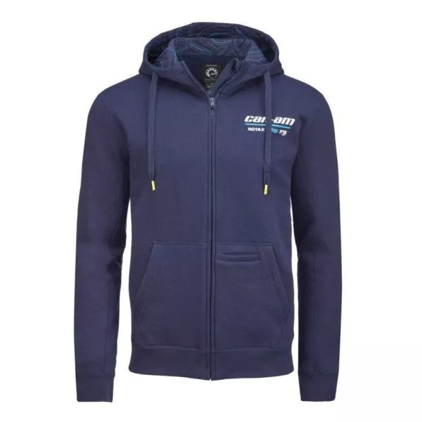 SWEAT HOMME CAN AM BARRIER ZIPPED HOODIE BLEU